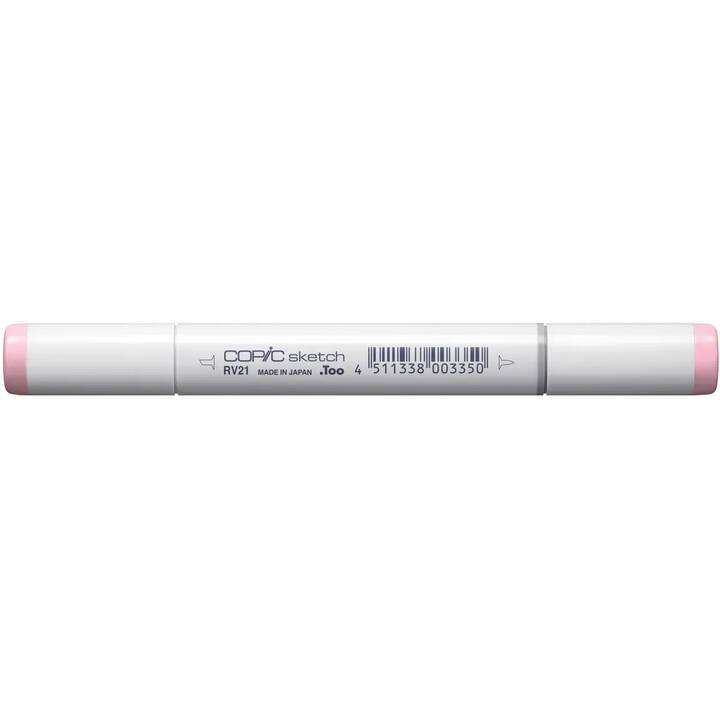 COPIC Marqueur de graphique Sketch RV21 Light Pink (Pink, 1 pièce)