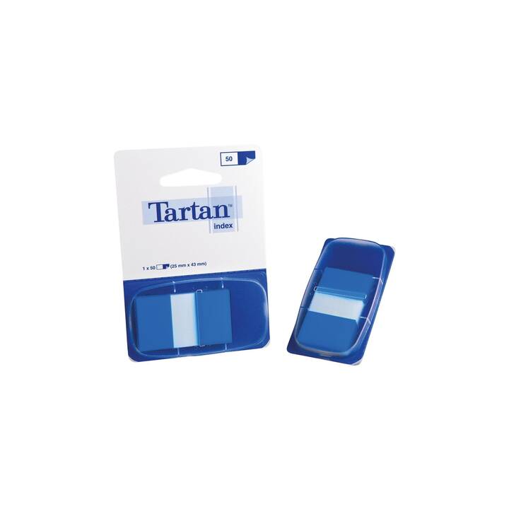 TARTAN Blocchetti memo Index (50 foglio, Blu)