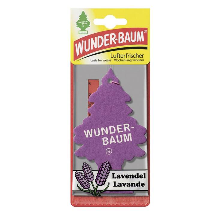 WUNDER-BAUM Désodorisants pour voiture Lavendel (Lavanda)