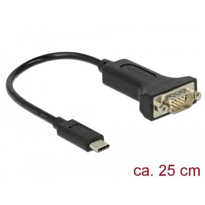 DELOCK Adaptateur (USB C, RS-232, 0.15 m)