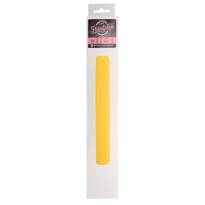 CHEMICA Pelicolle adesive Flex (30 cm x 50 cm, Giallo, Oro)