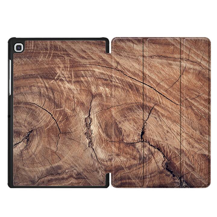 EG Custodia per Samsung Galaxy Tab S6 Lite 10.4" (2020) - Legno marrone