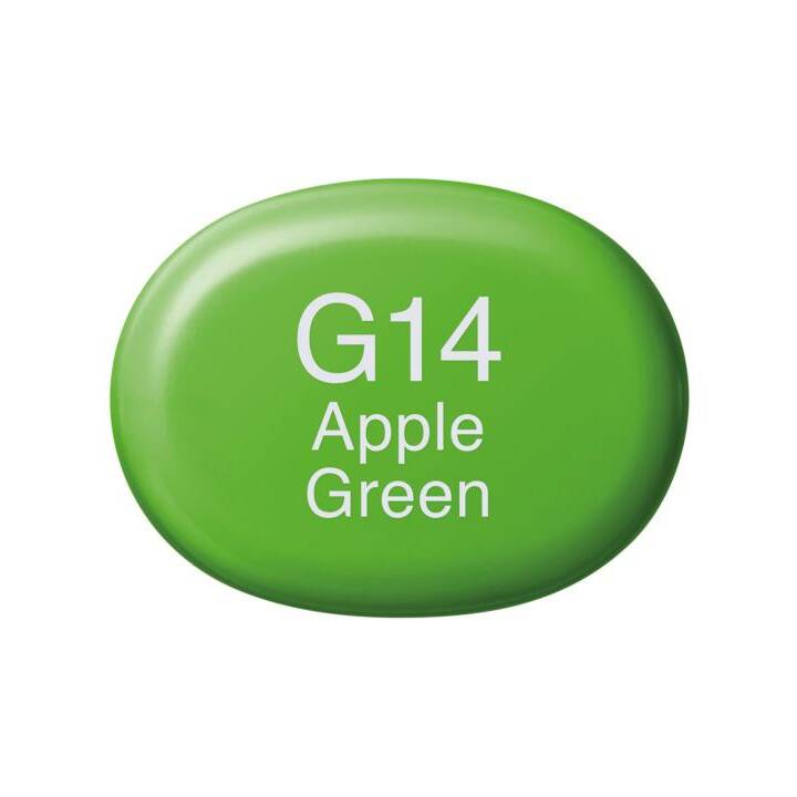 COPIC Marcatori di grafico Sketch G14  Apple Green (Verde, 1 pezzo)