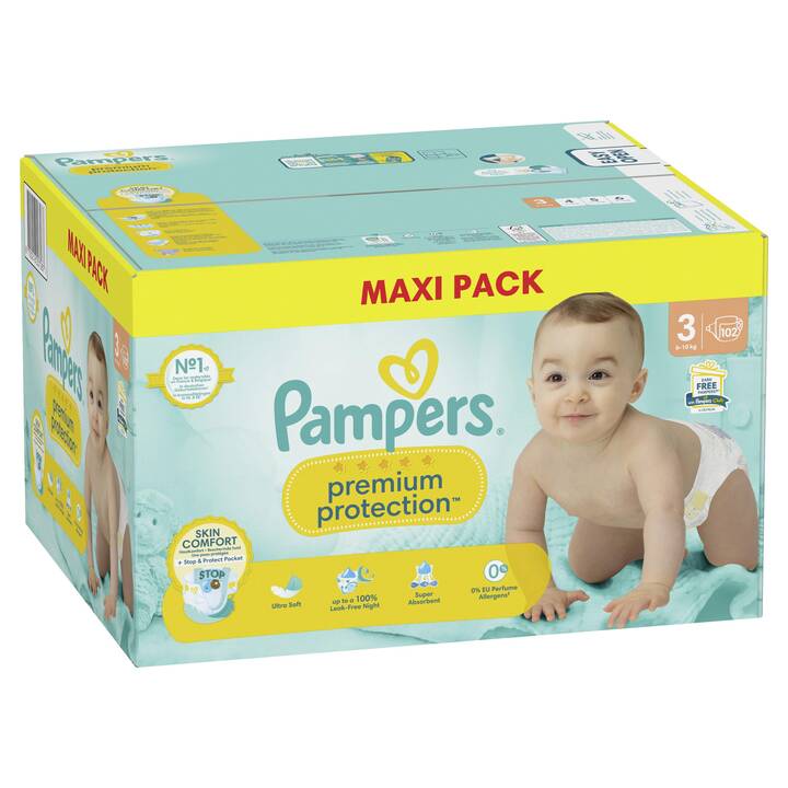PAMPERS Premium Protection 3 (102 pezzo)