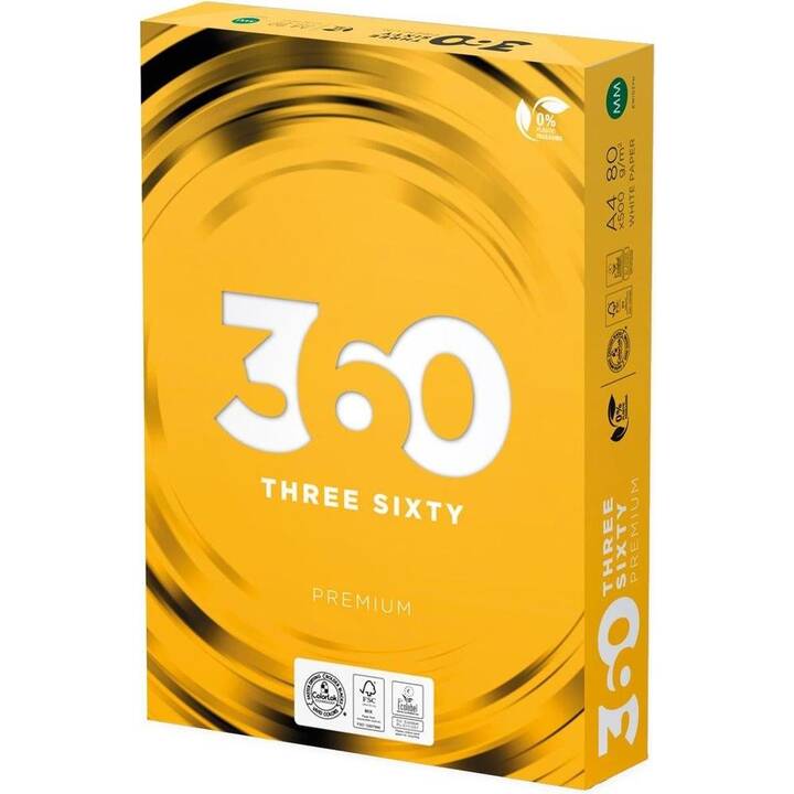 360 EVERYDAY Premium Carta per copia (500 foglio, A3, 80 g/m2)