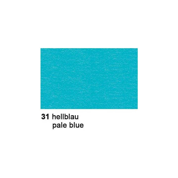 URSUS Tonzeichenpapier 31 (Hellblau, Blau, A4, 100 Blatt)