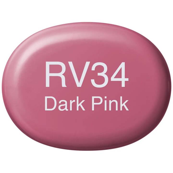 COPIC Marqueur de graphique Sketch RV34 - Dark Pink (Pink, 1 pièce)