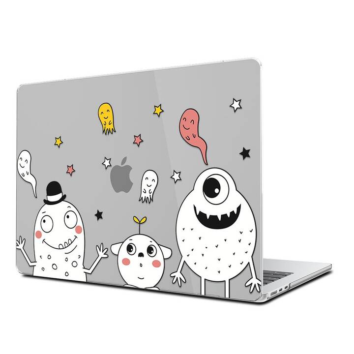 EG Hardcase (Macbook Air 15" M2 2023, Kunst, Weiss)