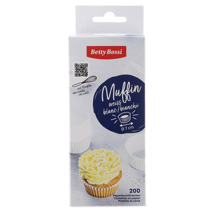 BETTY BOSSI Pirottini per muffin (Rotondo, 7 cm)