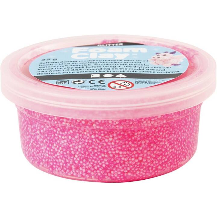CREATIV COMPANY Pâte à modeler (35 g, Pink)