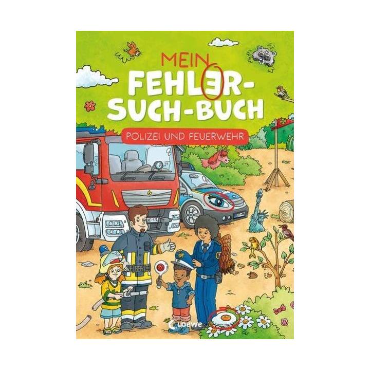 Mein Fehler-Such-Buch - Polizei und Feuerwehr