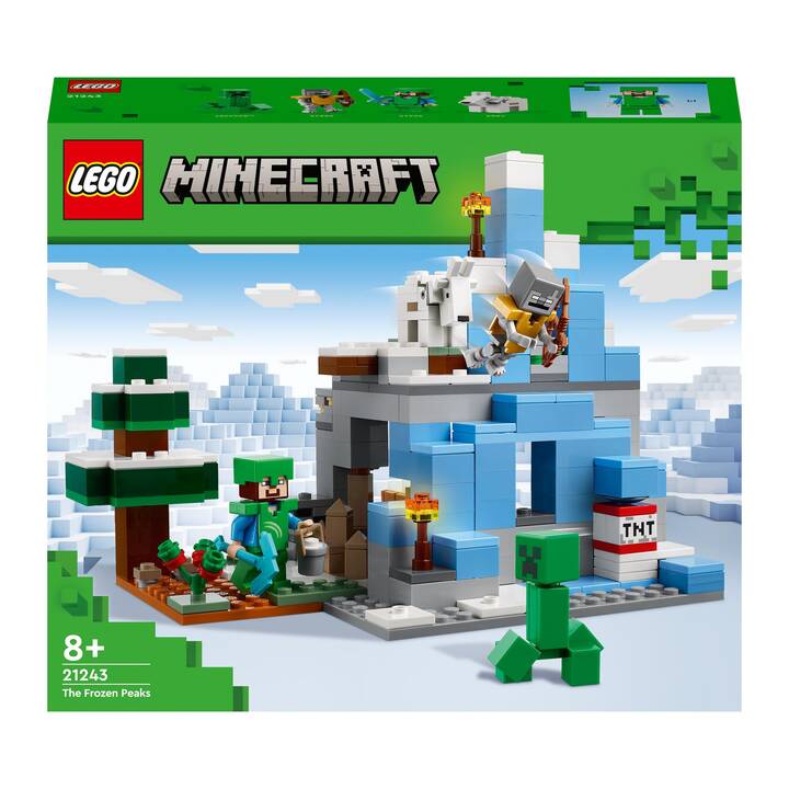 LEGO Minecraft Les Pics Gelés (21243)