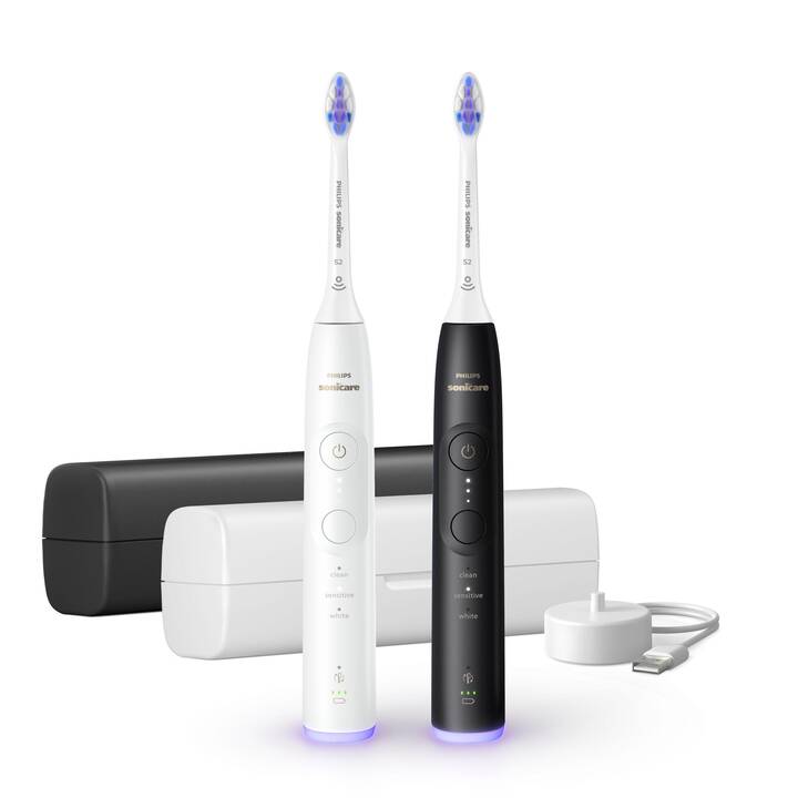 PHILIPS Sonicare 6500 Duo (Schwarz, Weiss)