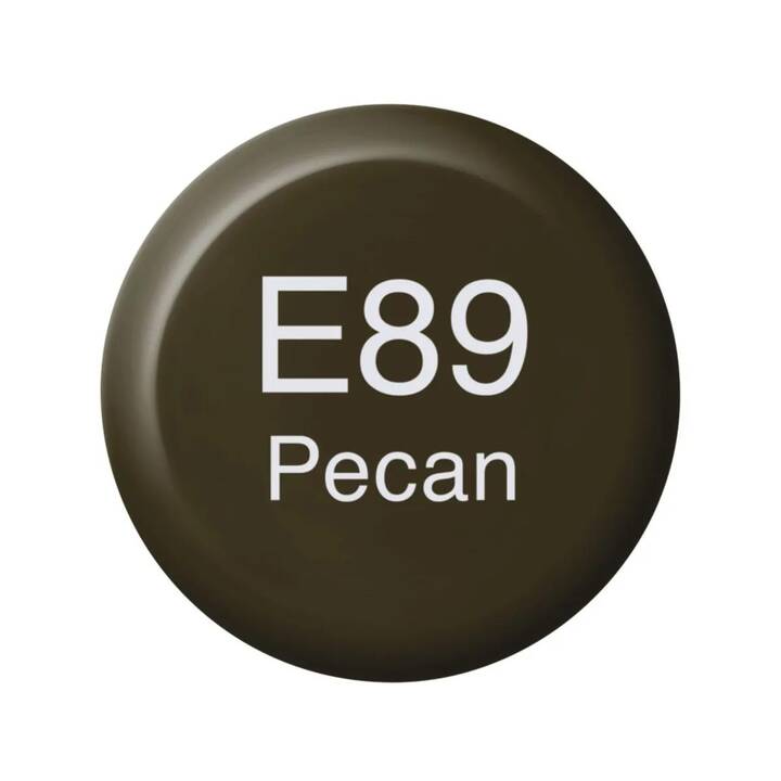 COPIC Encre E89 Pecan (Noir, 12 ml)