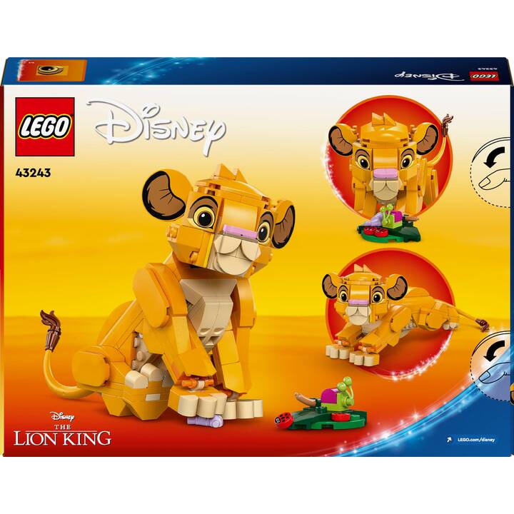 LEGO Disney Simba, das Löwenjunge des Königs (43243)