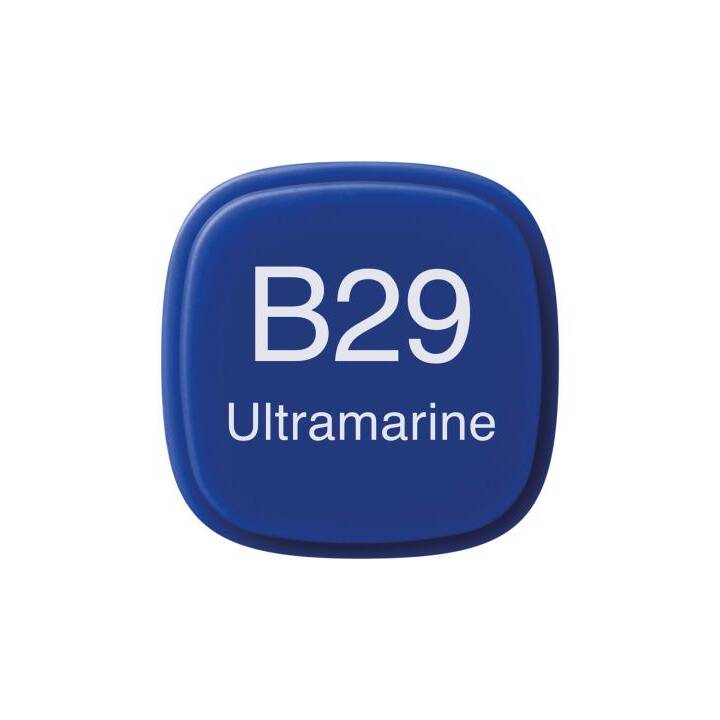 COPIC Marcatori di grafico Classic B29 - Ultramarine (Blu marino, 1 pezzo)