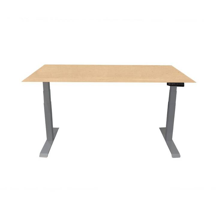 CONTINI Standing desk (Grigio, Marrone chiaro)