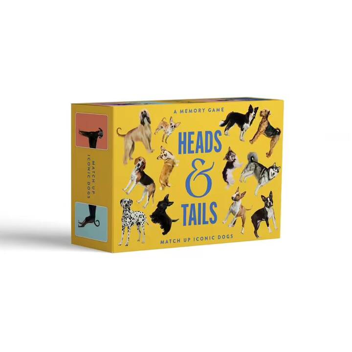 THAMES AND HUDSON Heads & Tails: A Dog Memory Game / Match up iconic dogs Porta-puzzle (60 pezzo)