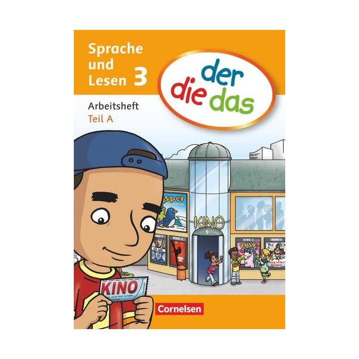 der-die-das, Sprache und Lesen, 3. Schuljahr, Arbeitsheft Sprache Teil A und B im Paket