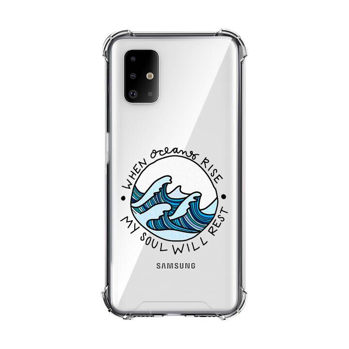 EG Backcover (Galaxy A51, Transparent)