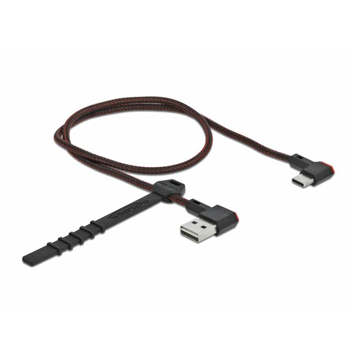 DELOCK Easy Câble USB (USB 2.0 de type A, USB 2.0 de type C, 0.5 m)