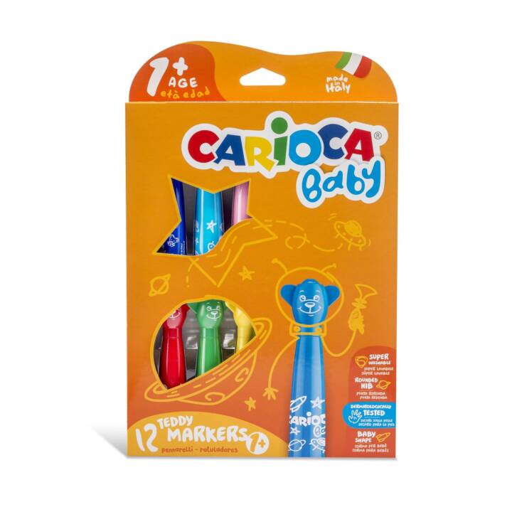 CARIOCA Crayon feutre (Multicolore, 13 pièce)