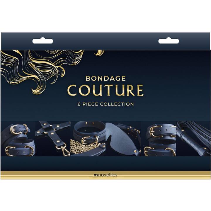 BONDAGE COUTURE Set di bondage Couture (Blu)