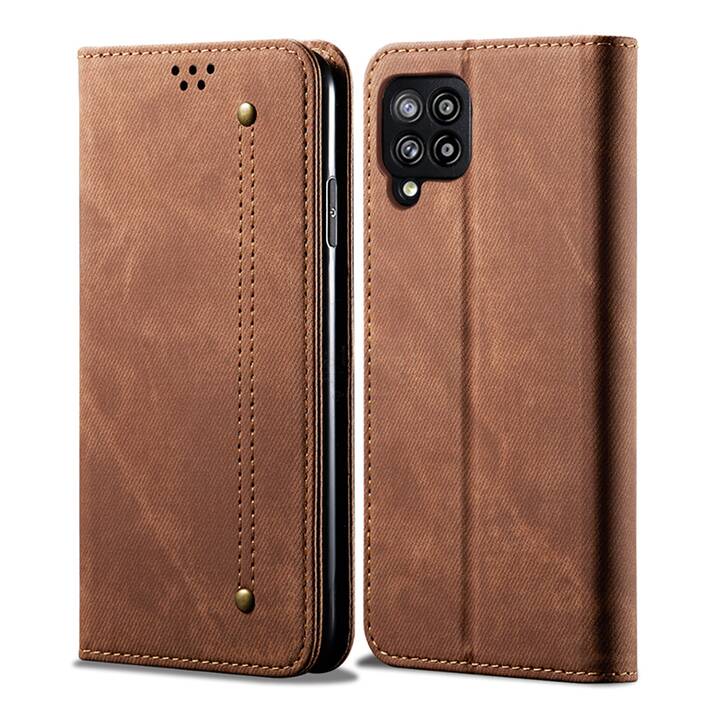 EG custodia a portafoglio per Samsung A42 5G (2020) - marrone