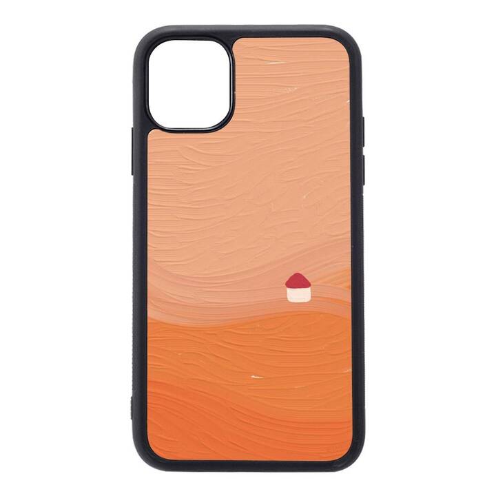 EG Backcover (iPhone 14 Plus, Kunst, Orange)