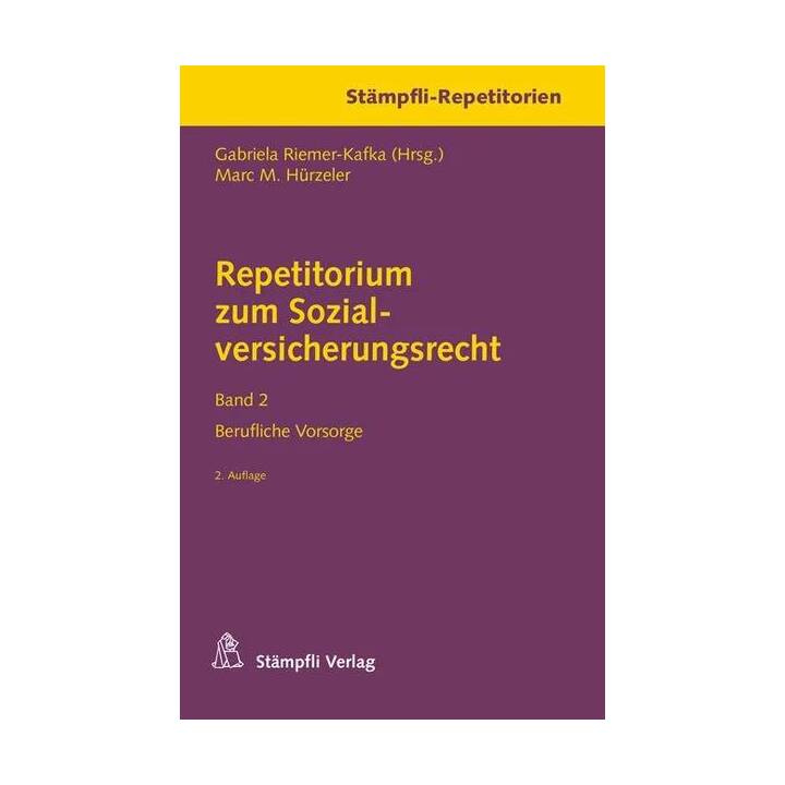 Repetitorium zum Sozialversicherungsrecht Band 2