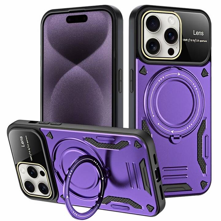 EG Backcover Magnétique (iPhone 16 Pro, Pourpre)