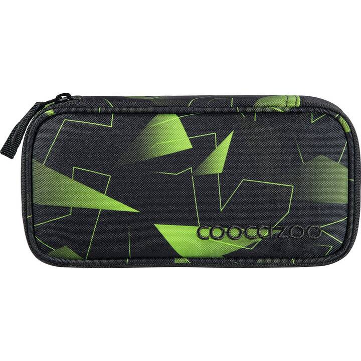 COOCAZOO Astuccio bustina Lime Flash (Nero, Verde)