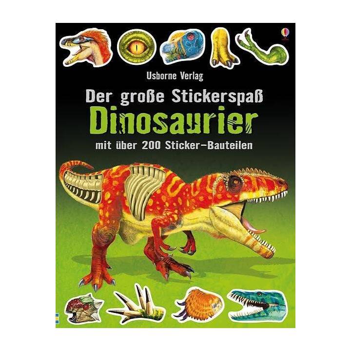 Der grosse Stickerspass: Dinosaurier