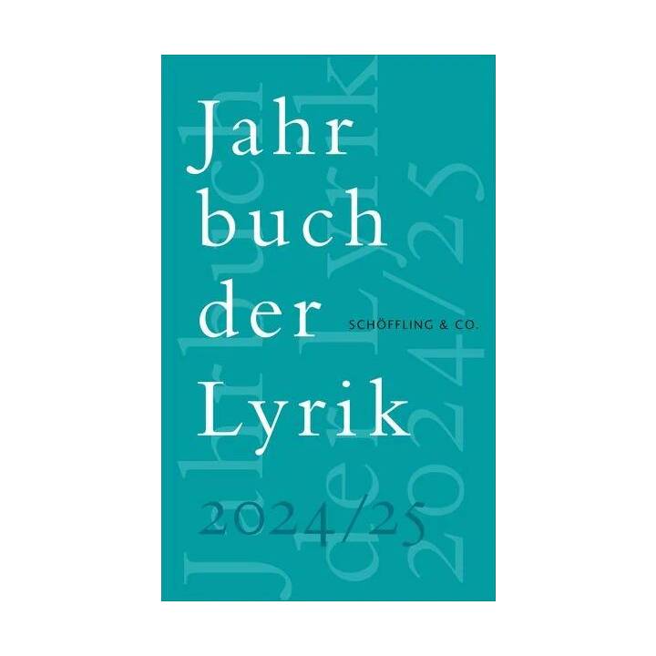 Jahrbuch der Lyrik 2024/25