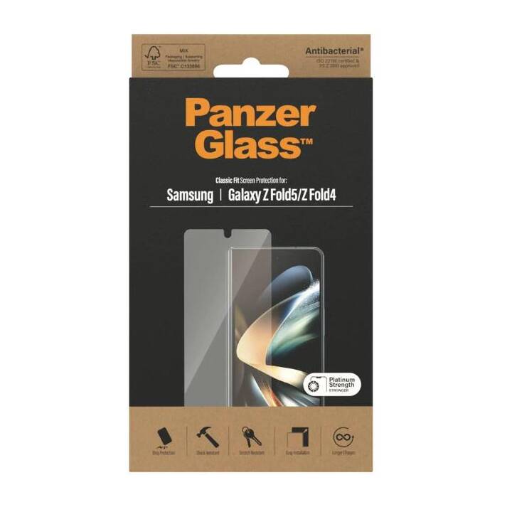 PANZERGLASS Sfoglio protezione da schermo Ultra Wide Fit  (Galaxy Z Fold 5, 1 pezzo)