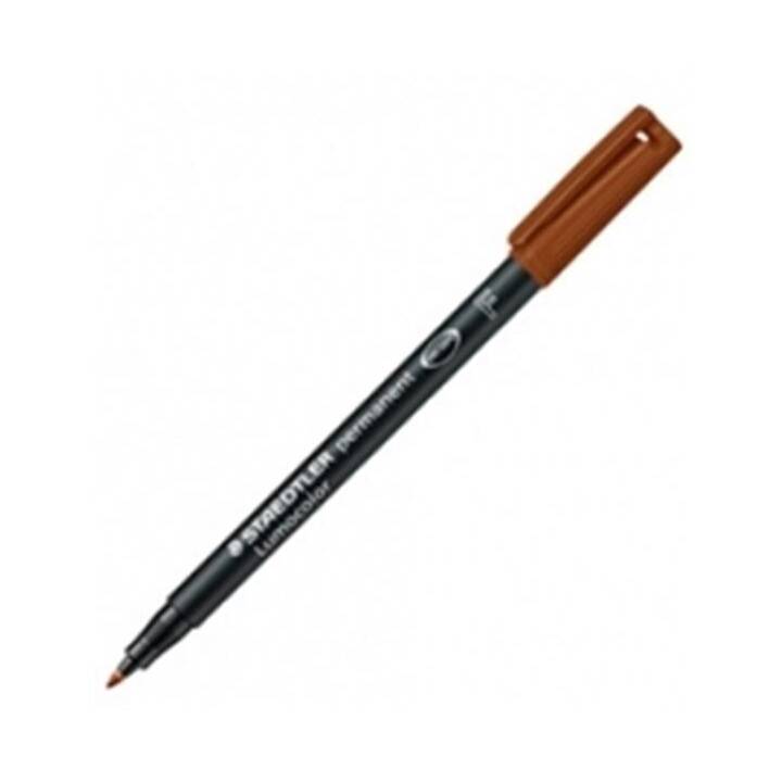 STAEDTLER Pennarello indelebile Lumocolor (Marrone, 1 pezzo)