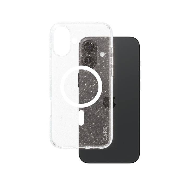 CARE Backcover MagSafe (iPhone 16 Plus, Transparent)