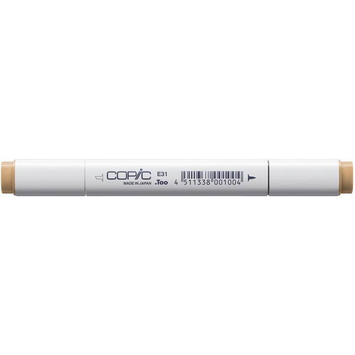 COPIC Marqueur de graphique Classic E31 (Beige, 1 pièce)