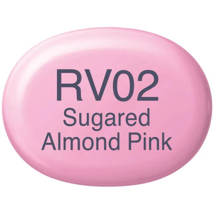 COPIC Grafikmarker Sketch RV02 - Sugared Almond Pink (Rosa, 1 Stück)