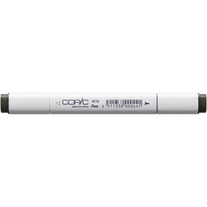 COPIC Grafikmarker W-10 Warm Gray No.10 (Grau, 1 Stück)