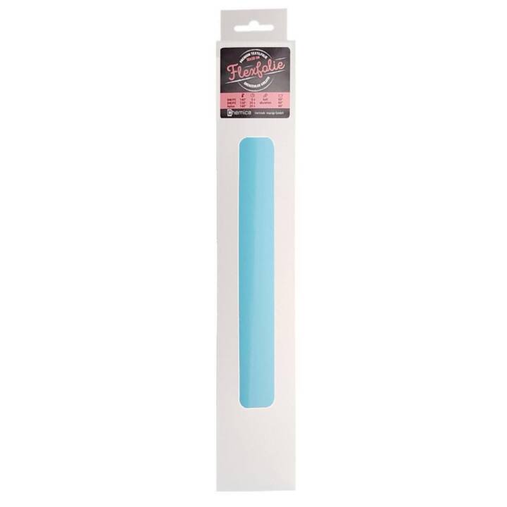 CHEMICA Pelicolle adesive Flex (30 cm x 50 cm, Aqua, Cyan, Blu)