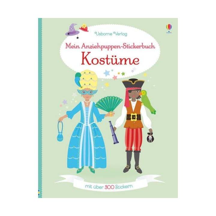 Mein Anziehpuppen-Stickerbuch: Kostüme