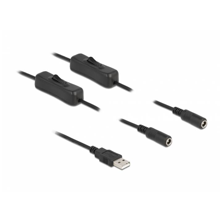 DELOCK USB-Kabel (USB Typ-A, DC, 1 m)