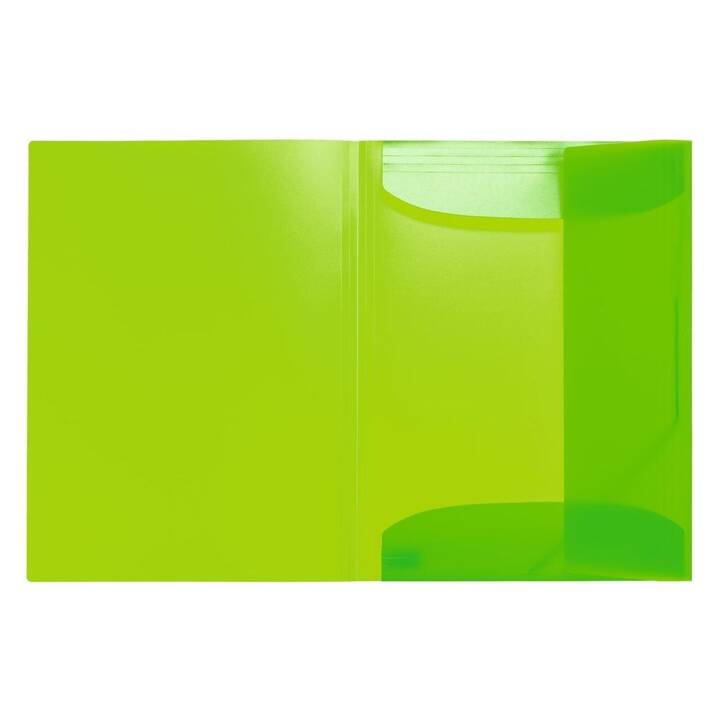 HERMA Cartellina con elastico (Verde fluo, A3, 1 pezzo)