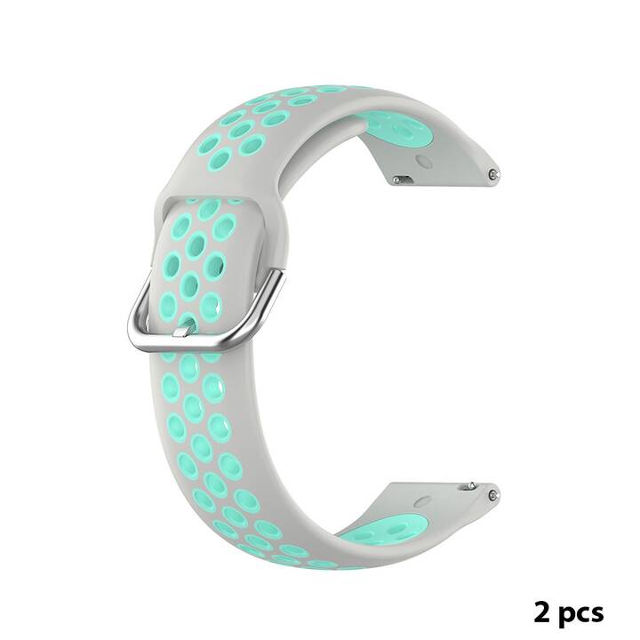 EG Bracelet (Samsung Galaxy Galaxy Watch4 44 mm, Gris, Vert)