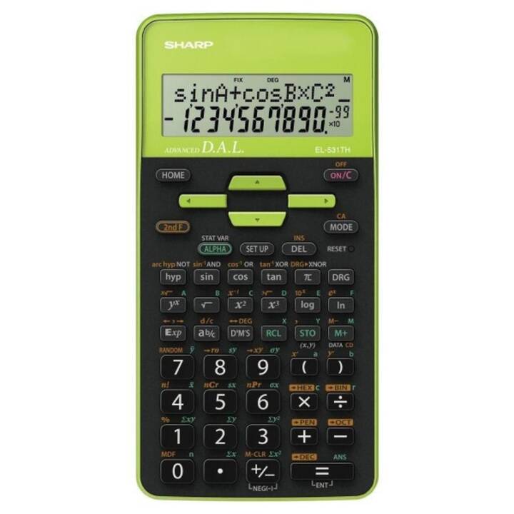 SHARP EL-531TH-GR Calculatrice scientifique