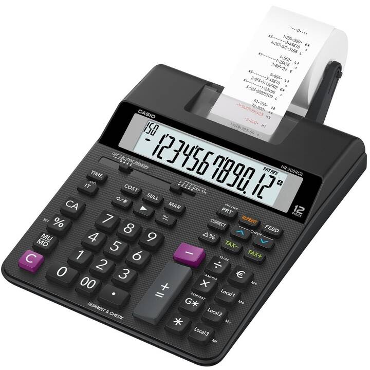 CASIO HR-200RCE Calculatrice-imprimante