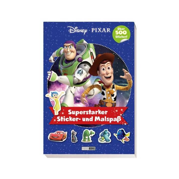 Disney PIXAR: Superstarker Sticker- und Malspass