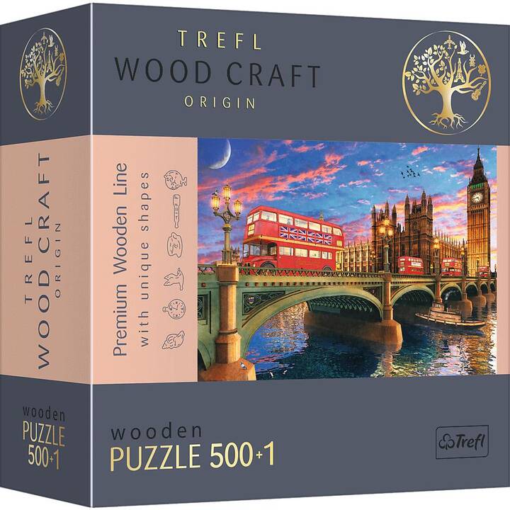 TREFL Palace of Westminster, Big Ben, London Puzzle (500 x)