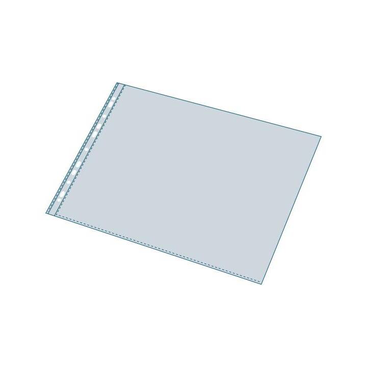 EXACOMPTA Cartellina trasparente (Transparente, A4, 20 pezzo)